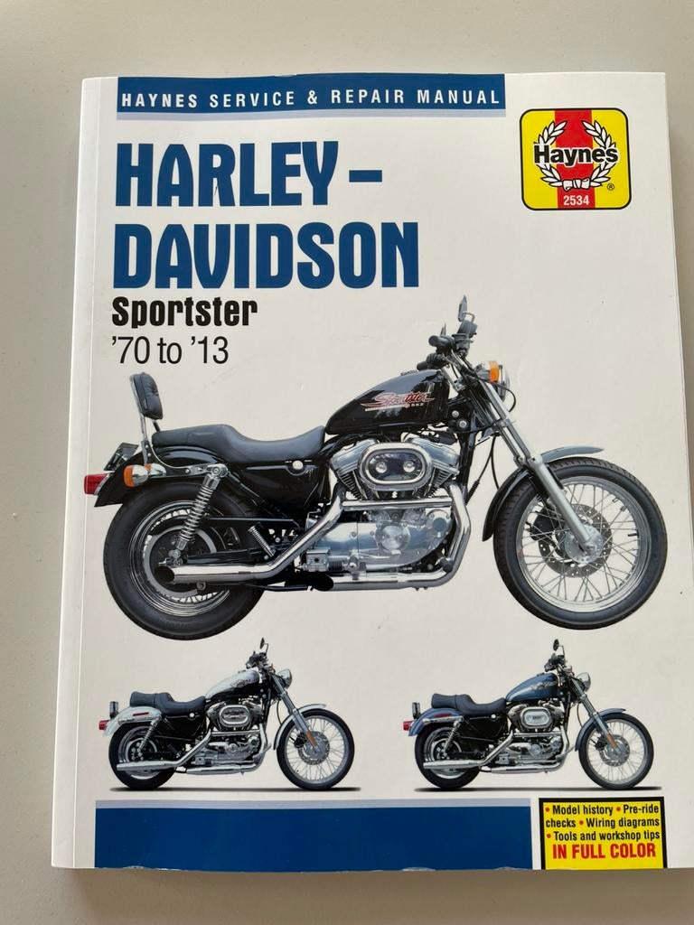 Manual Harley Davidson, Ophalen of Verzenden, Zo goed als nieuw