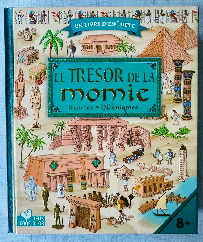 „The Mummy's Treasure” onderzoeksboek 8+, Ophalen, Nieuw