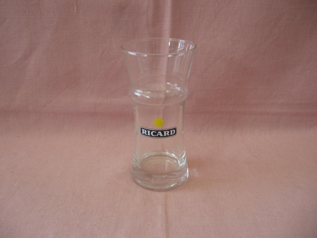 Ricard glas O. Gagnere zon zonder maatstreep., Verzamelen, Merken en Reclamevoorwerpen, Ophalen of Verzenden, Zo goed als nieuw