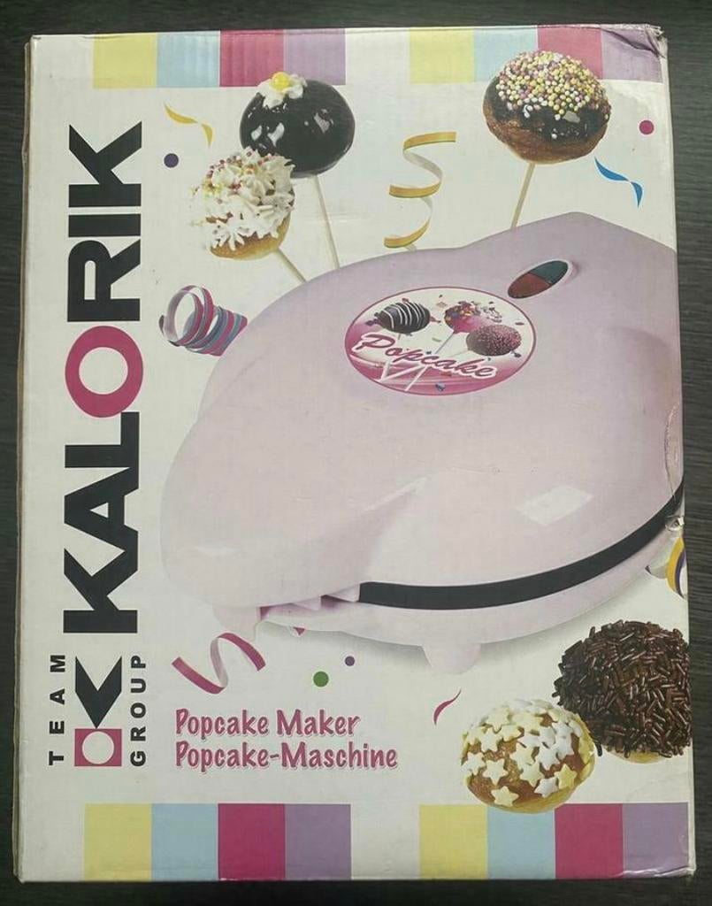 Popcake maker in doos, Enlèvement ou Envoi, Comme neuf