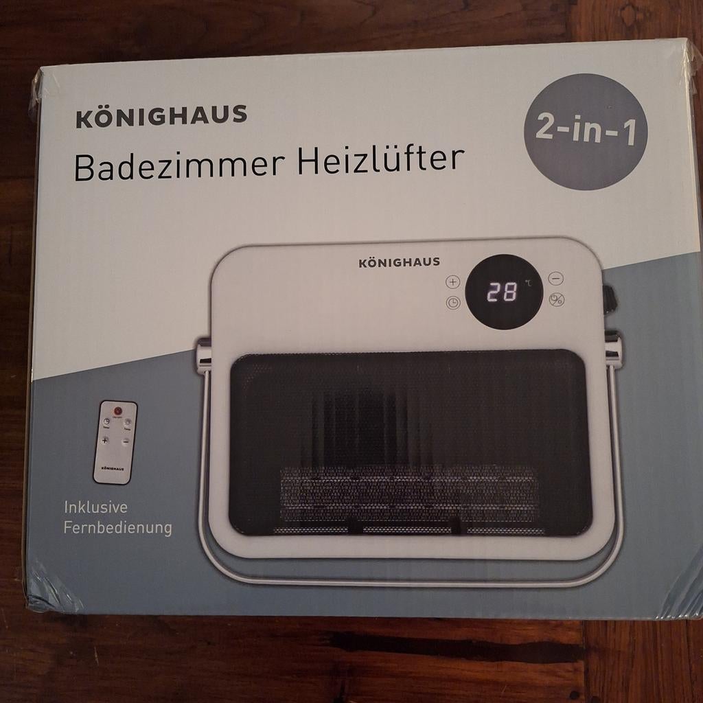 Badkamer verwarming. Blower.  🔥NIEUW🔥, Ophalen of Verzenden, Nieuw