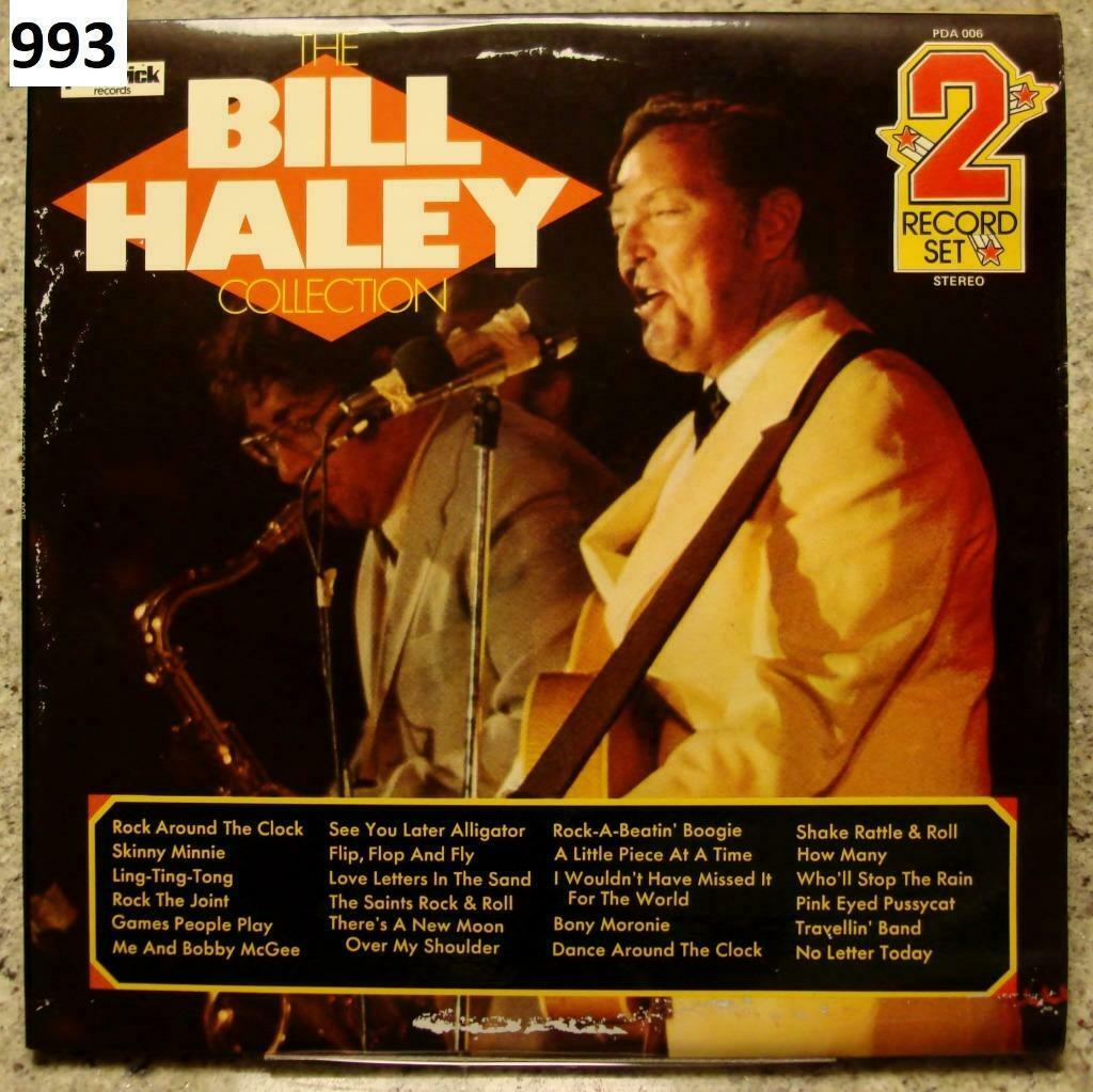 kn0582 :2x LP van Bill Haley, Cd's en Dvd's, Vinyl | Overige Vinyl, Ophalen of Verzenden, Zo goed als nieuw, 12 inch