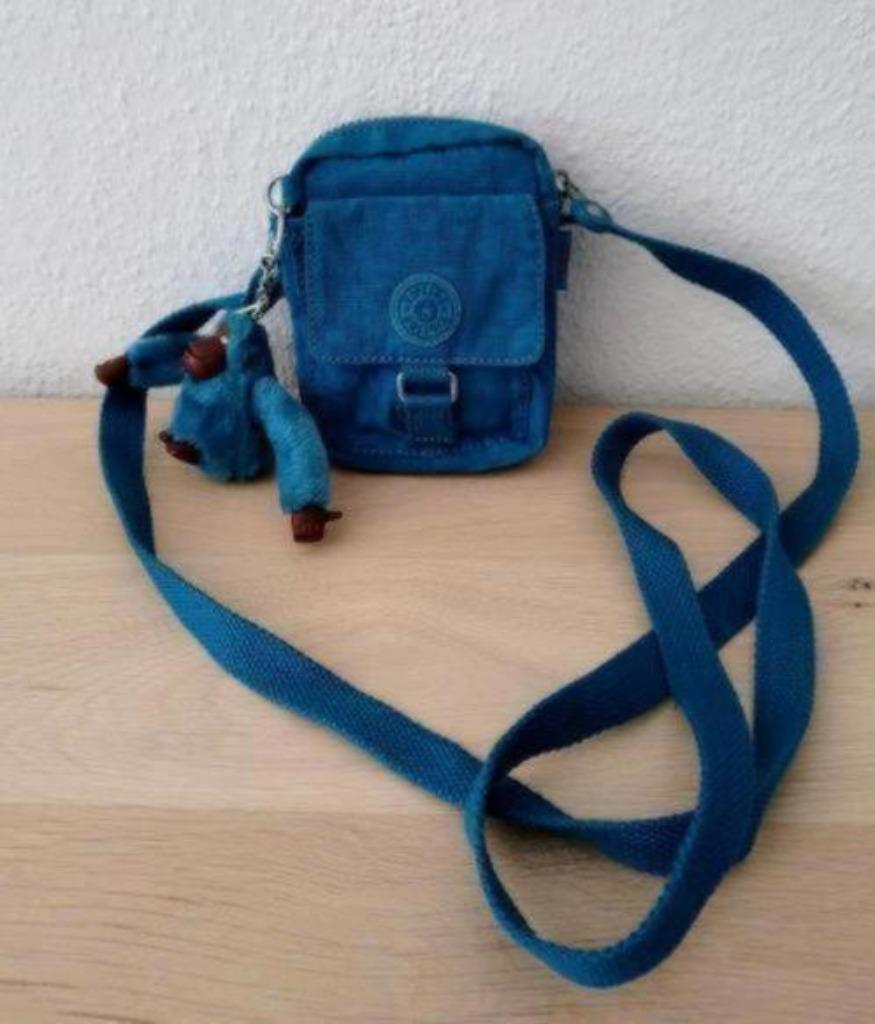 KIPLING : Petite pochette bleu canard, Enlèvement, Neuf, Bleu, Kipling
