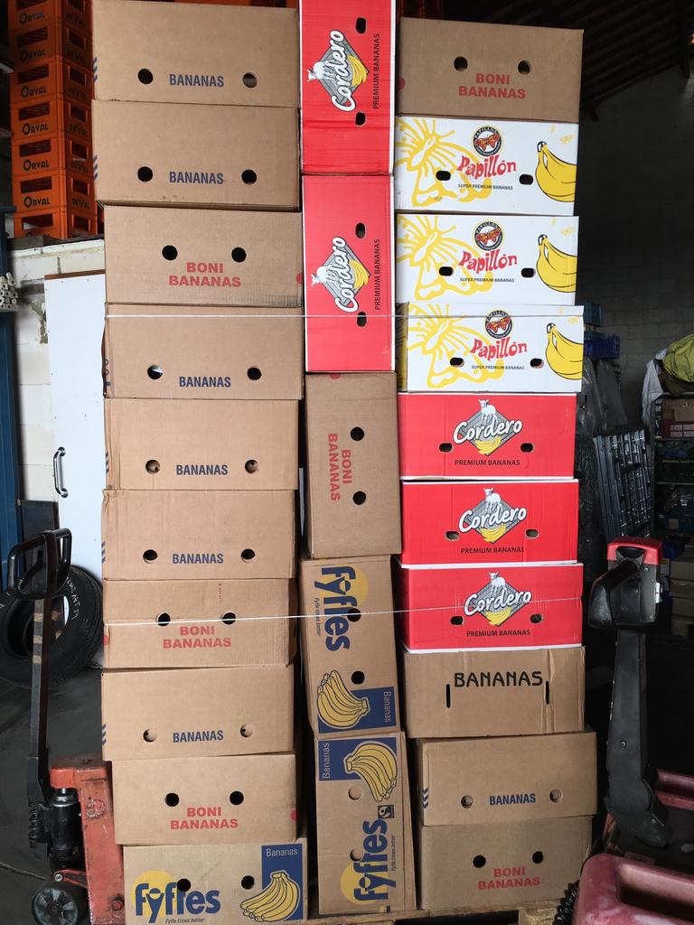 Cartons à bananes vides a vendre ou à louer, Enlèvement