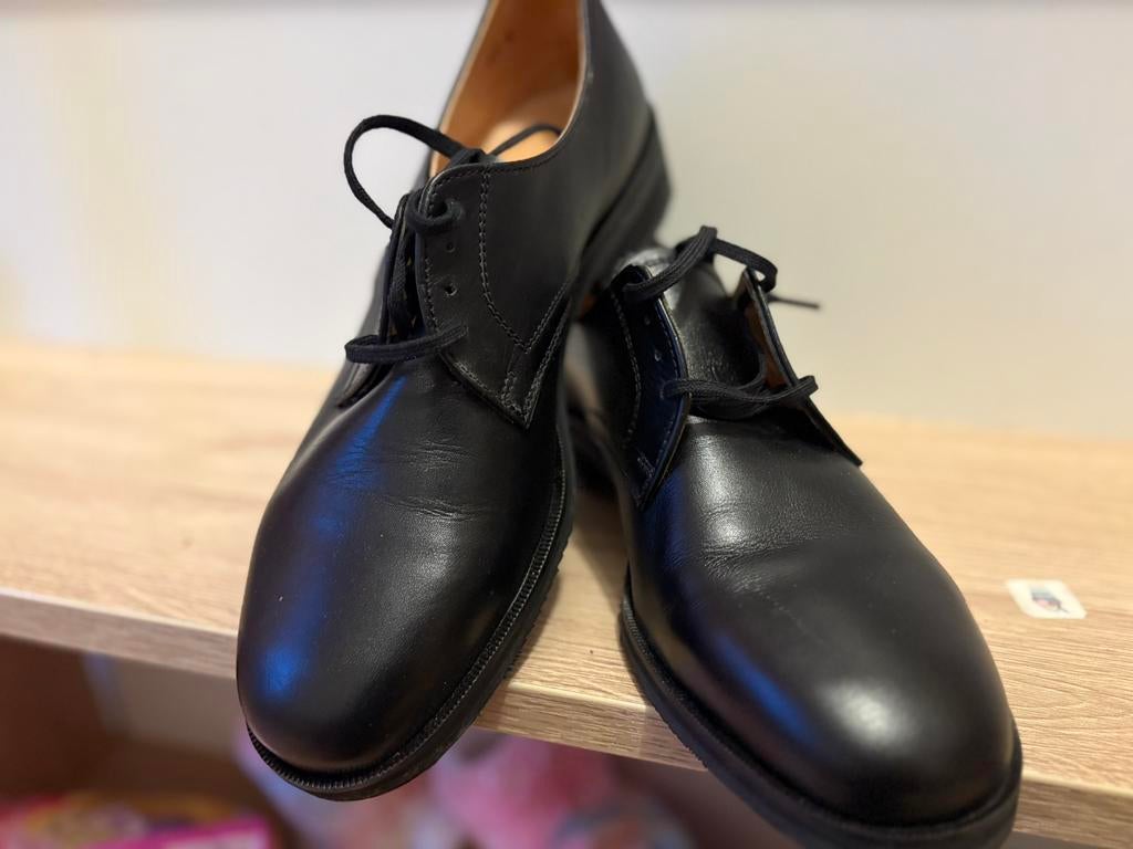Kostuumschoenen MT42, Kleding | Heren, Zwart, Ophalen of Verzenden, Zo goed als nieuw, Veterschoenen