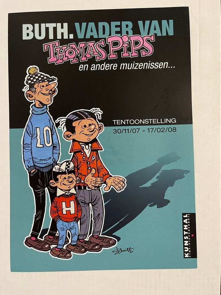 Buth folder vader van thomas pips  2008 Nieuwstaat, Enlèvement ou Envoi