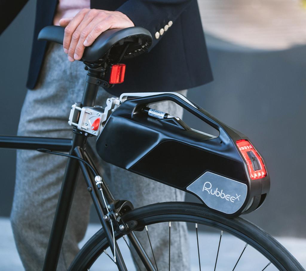 Rubbee X – Elektrische fiets ombouwset 3-accu versie, Enlèvement, Comme neuf
