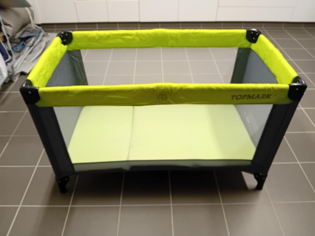 reisbed baby, Kinderen en Baby's, Ophalen, Gebruikt, Geel, Jongetje of Meisje