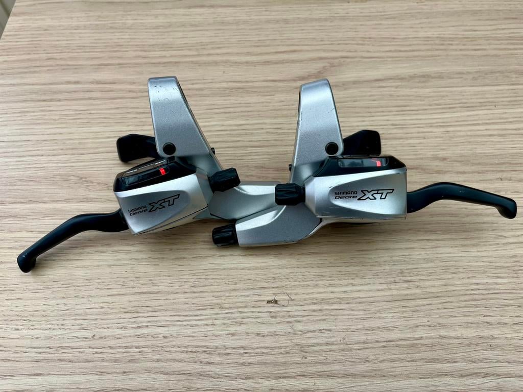 Shimano XT M760 Shifters met dubbele bediening, Fietsen en Brommers, Fietsonderdelen, Ophalen of Verzenden, Gebruikt, Overige typen