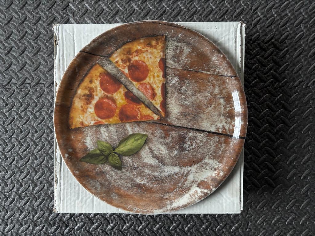 Set van 6 grote pizzaborden – 33 cm - Nieuw, Ophalen, Overige materialen, Nieuw, Bord(en)