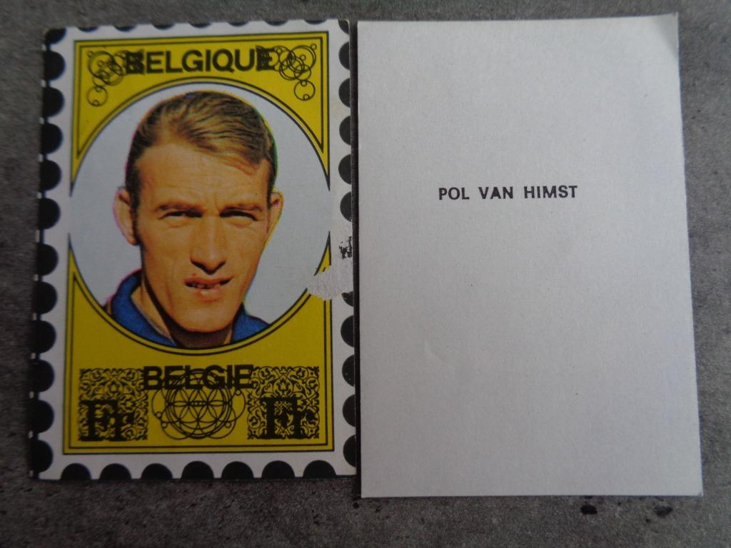 VANDERHOUT VOETBAL PRENT VAN HIMST BEGIN JAREN 70 WERELD VE, Verzamelen, Ophalen of Verzenden