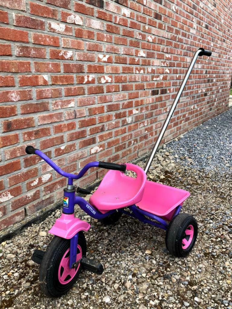 Kettler driewieler rose, Ophalen, Gebruikt