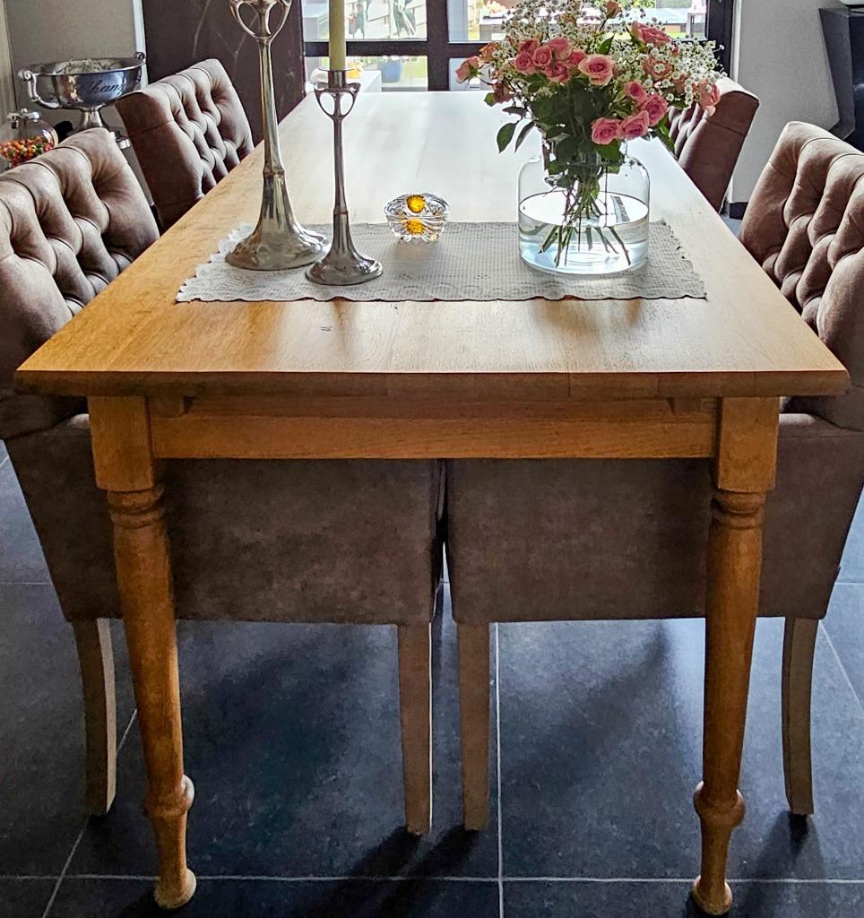 Table en chêne, 150 à 200 cm, Enlèvement, Utilisé, 50 à 100 cm