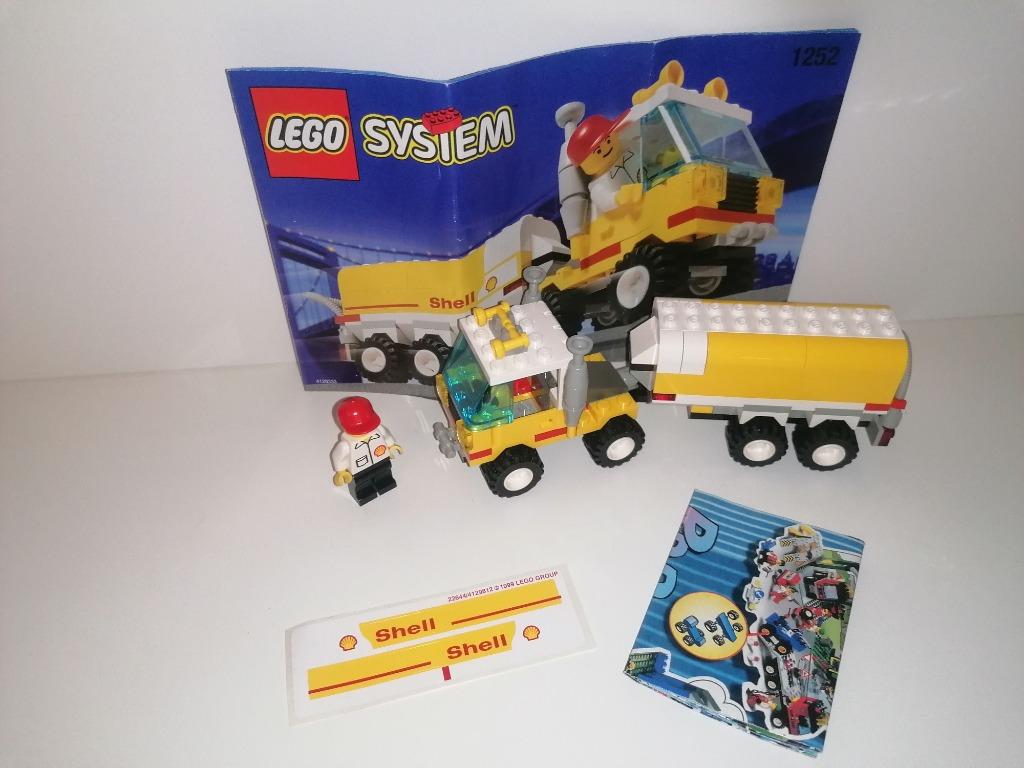 Lego 1252 Shell Tanker, Enlèvement ou Envoi, Utilisé, Ensemble complet, Lego