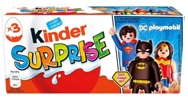 ECHANGE Kinder Surprise DC Comics Playmobil, Enlèvement, Neuf