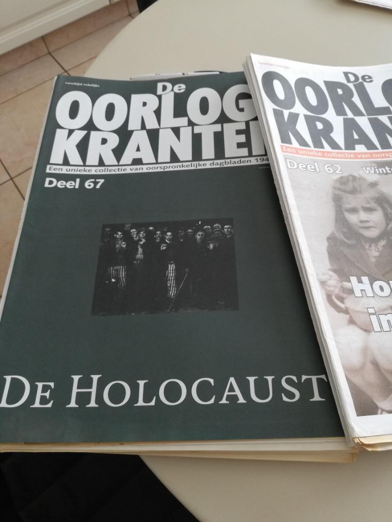 Oorlogskranten  45 stuks, Ophalen