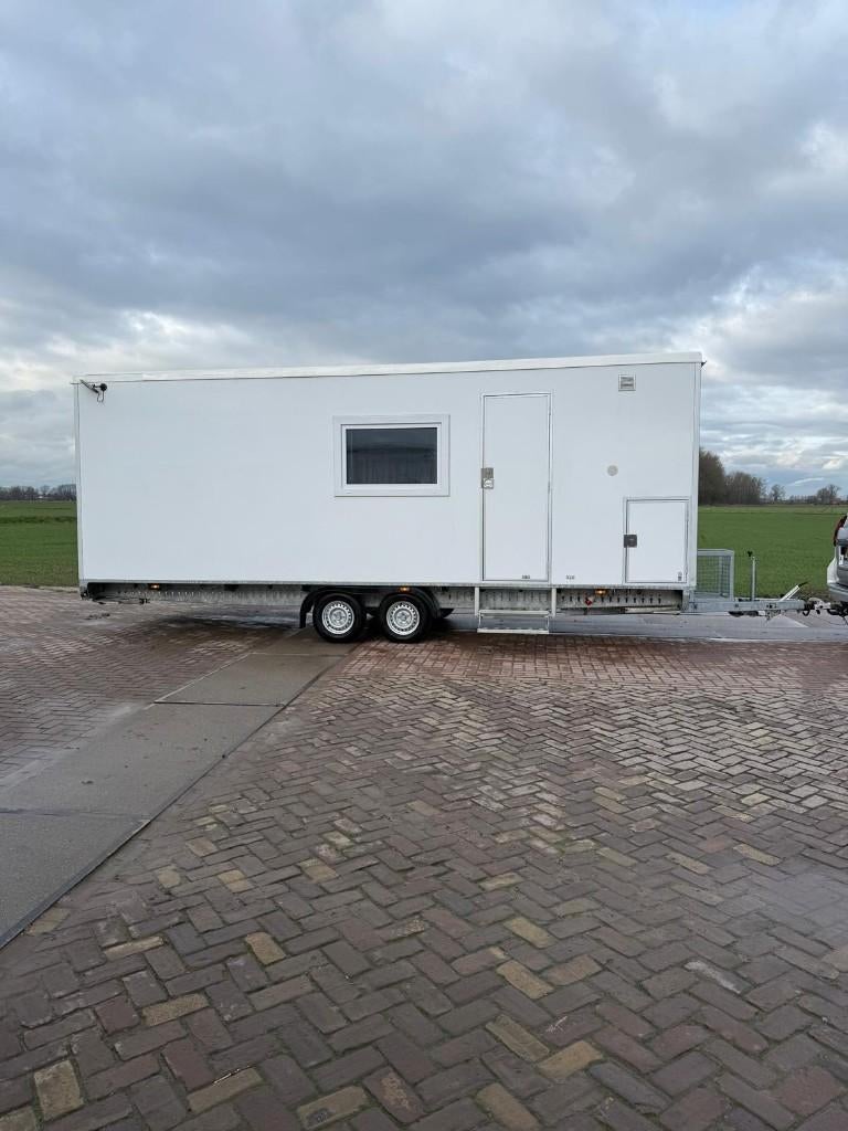 Mobiele woonunit 660 cm (2 persoons) 2 stuks, Articles professionnels, Machines & Construction | Abris de chantier & Conteneurs