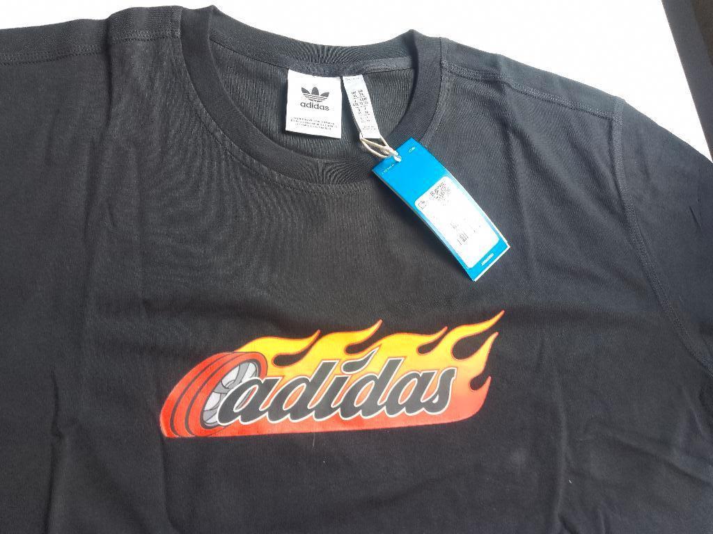 nieuw XL t-shirt adidas motor gfx tee in verpakking, Kleding | Heren, T-shirts, Verzenden, Zwart, Adidas, Maat 56/58 (XL)