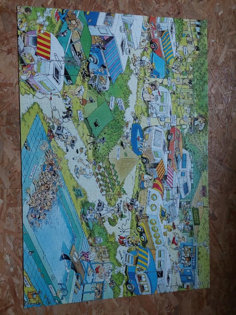 Legpuzzel 1500 stukjes, Enlèvement, Puzzle