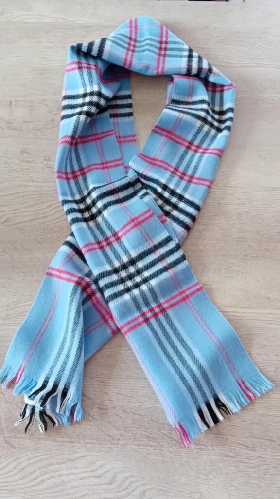 Écharpe jacquard bleue pour hommes et femmes, Vêtements | Femmes, Enlèvement ou Envoi, Comme neuf, Écharpe
