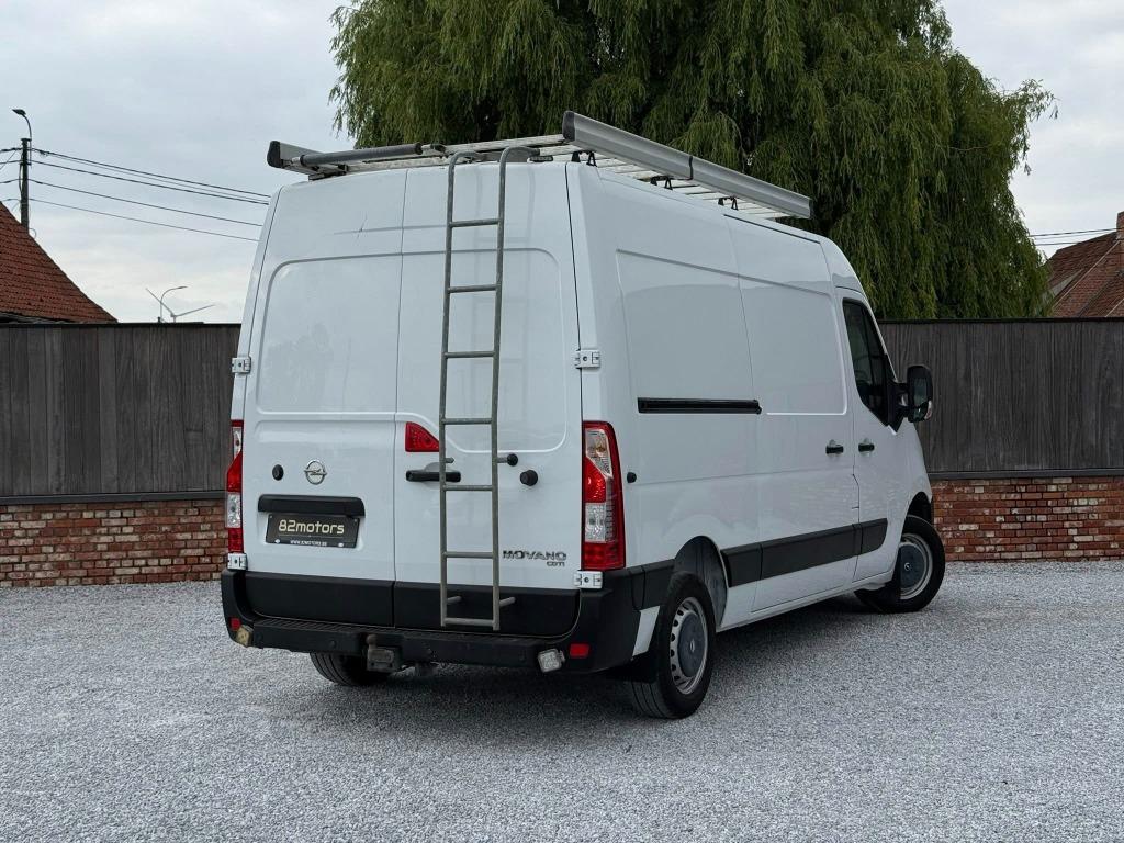 Opel Movano/L2H2/Navi/Climatisation/Galerie de toit/VAT/Atte, Autos, Entreprise, 3 places, 2500 kg, Noir