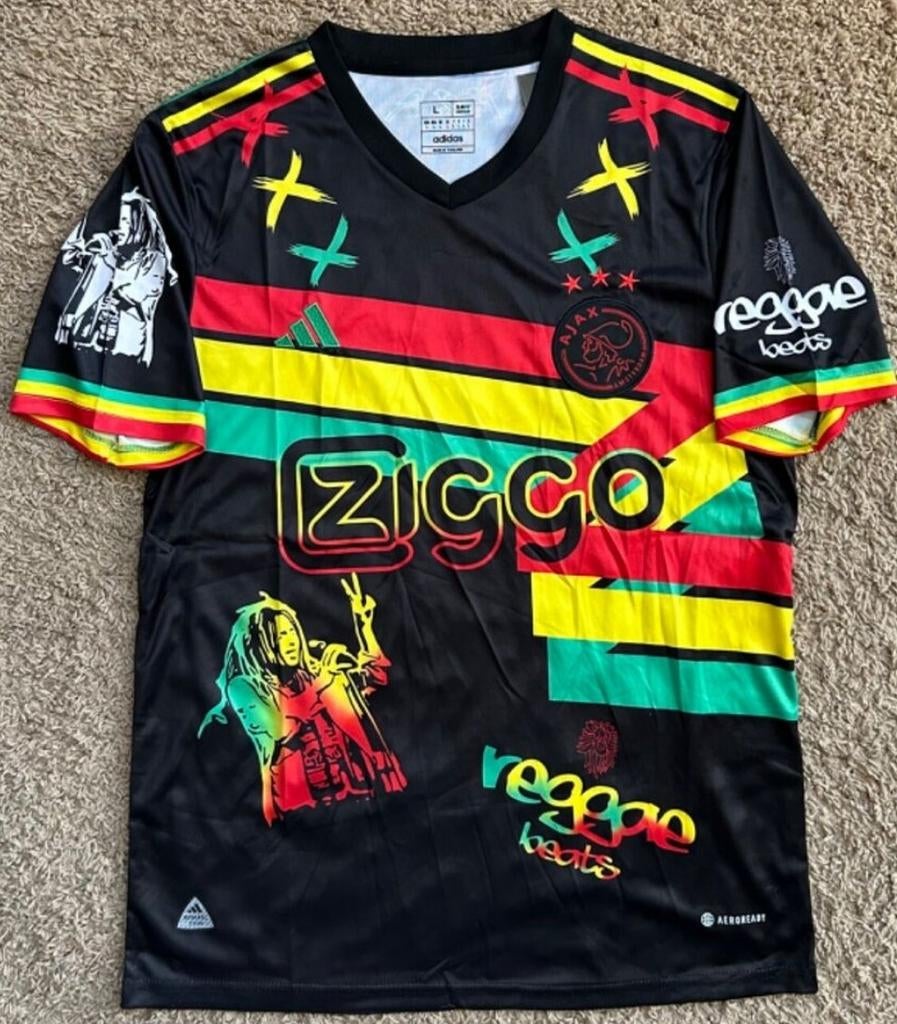 Ajax Bob Marley Fans Voetbalshirt Origineel Nieuw 2022, Sports & Fitness, Enlèvement ou Envoi, Comme neuf