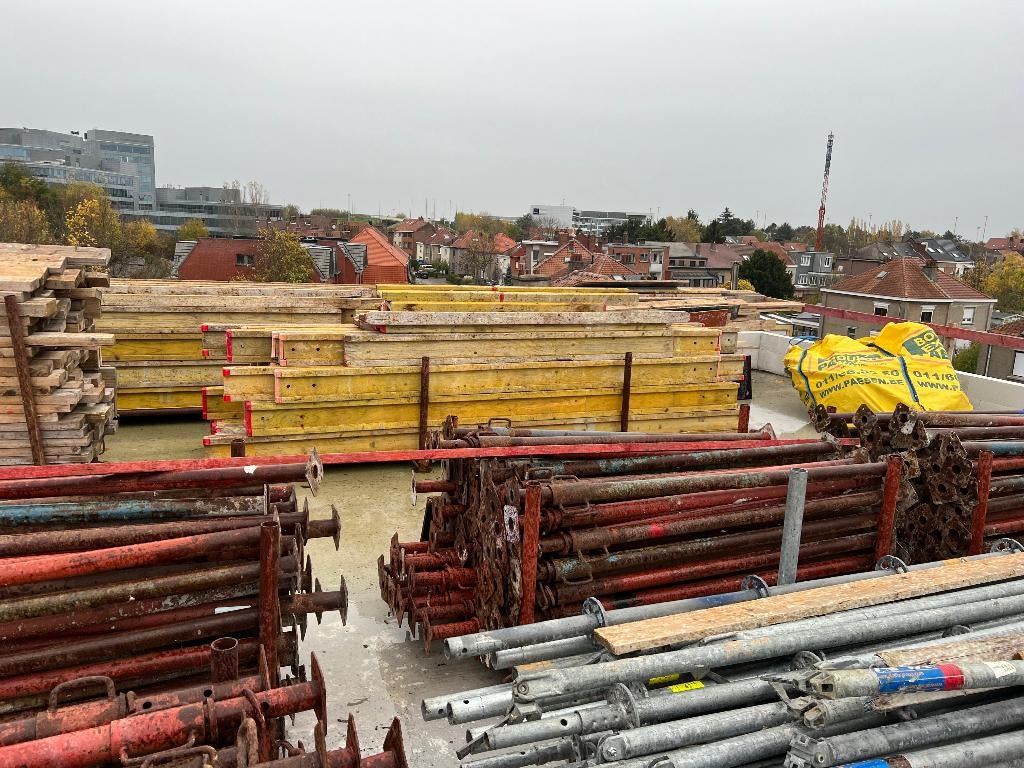 Schoren stippen Balken Doka, Ophalen