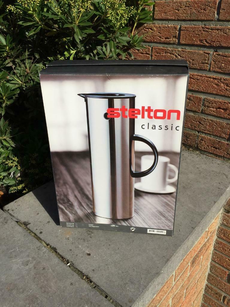Thermos Stelton en inox 1L, Ophalen of Verzenden, Nieuw, Overige modellen