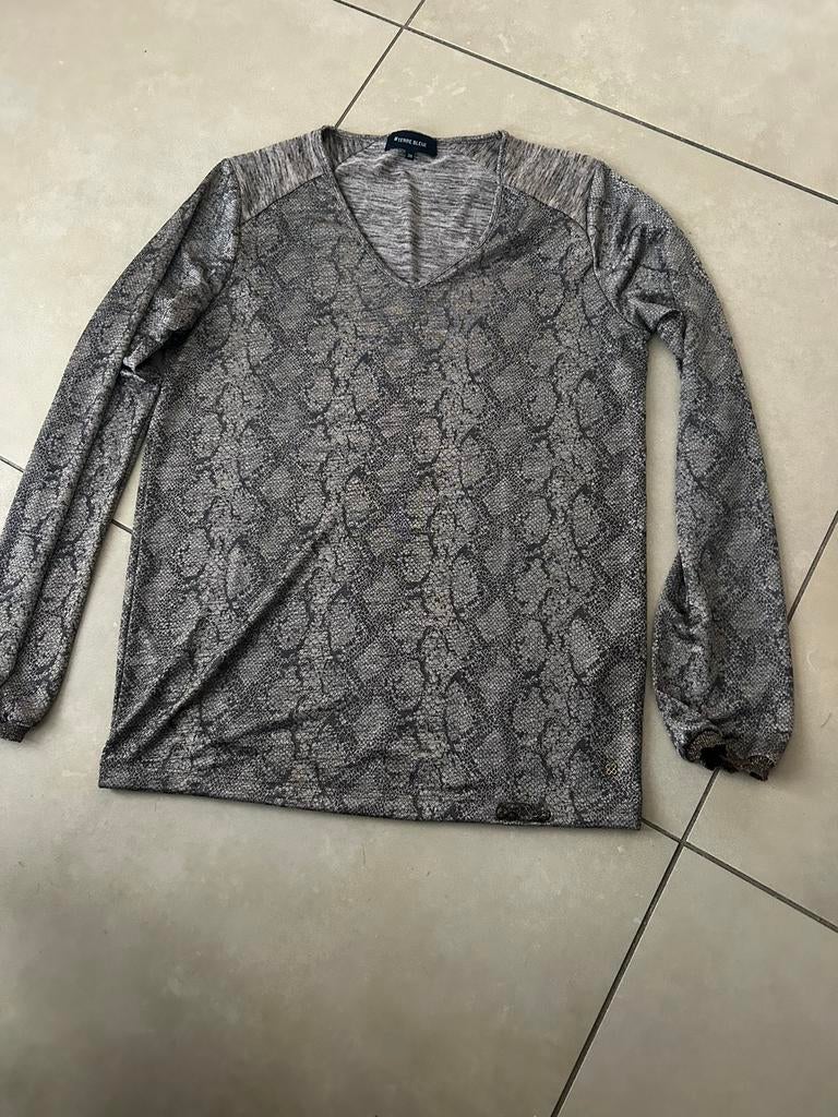 Blouse Terre Bleue maat 36, Bruin, Terre Bleue, Ophalen of Verzenden, Zo goed als nieuw