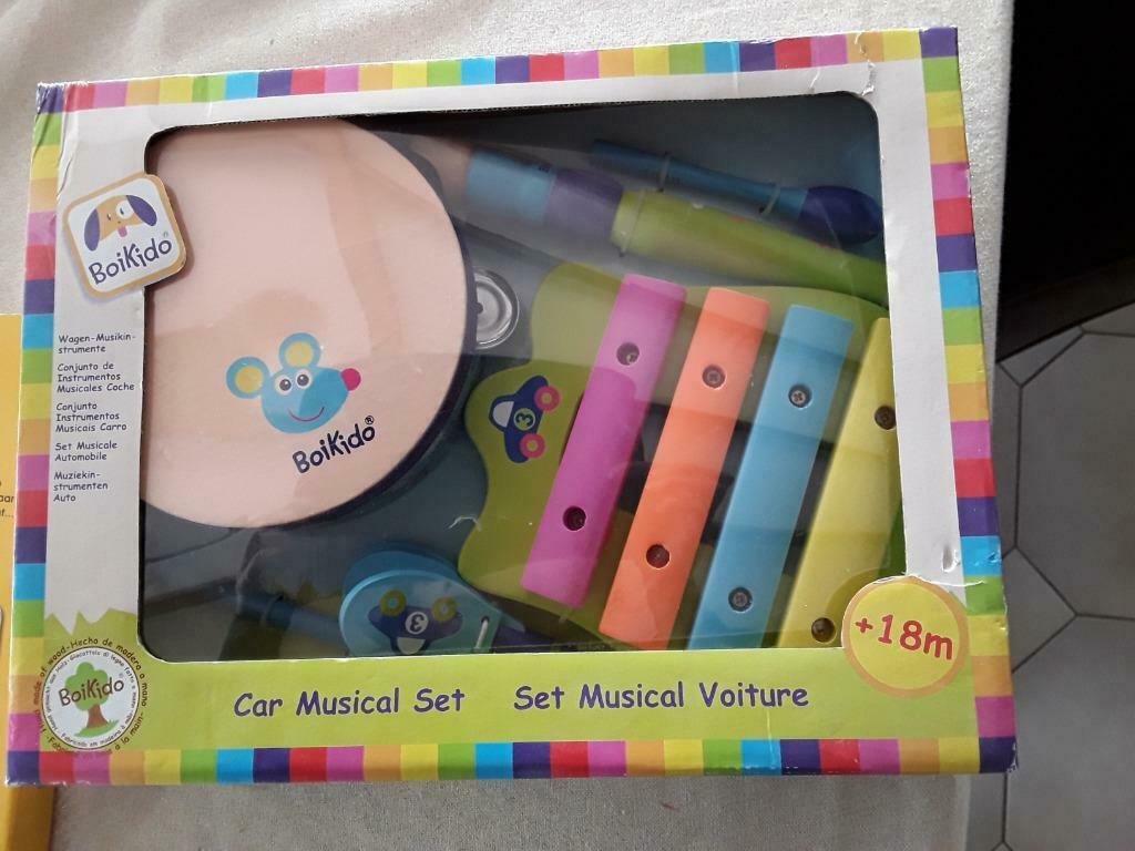 Boikido houten muziek set vanaf 18 maanden - nieuw, Ophalen of Verzenden, Nieuw, Overige typen