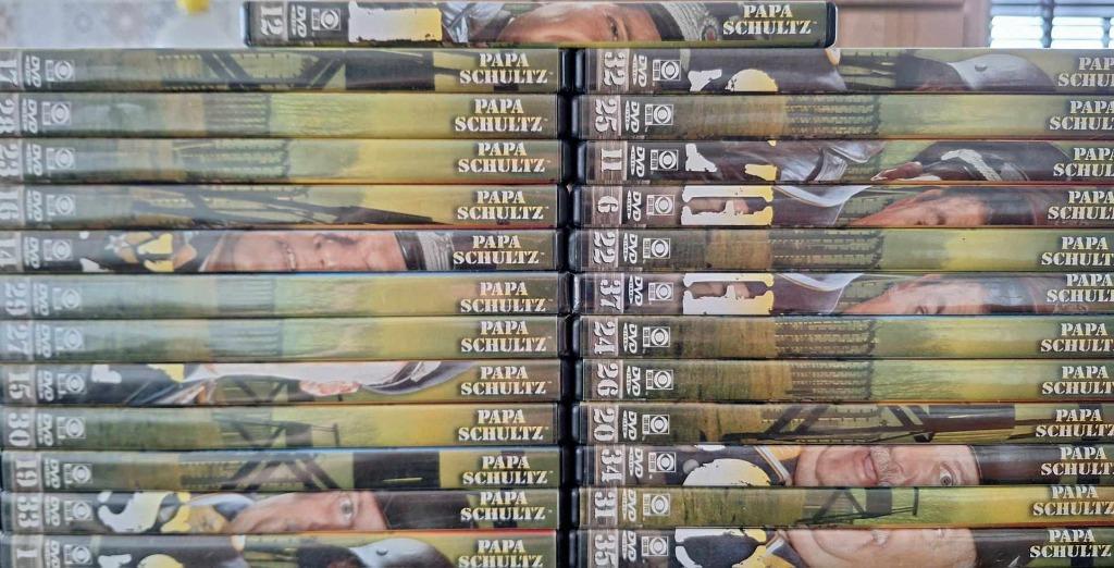 Lot 25 x Dvd's - Papa Schultz, Cd's en Dvd's, Dvd's | Avontuur, Gebruikt, Alle leeftijden, Ophalen of Verzenden