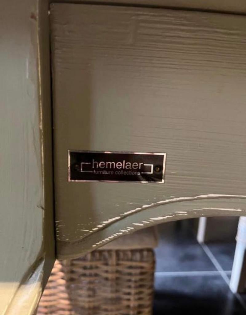 Landelijk tafel en 4 stoelen, Huis en Inrichting, Ophalen, Zo goed als nieuw