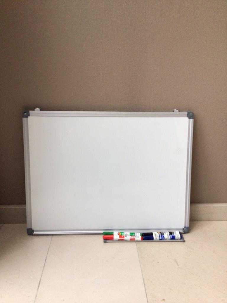 Memo schrijfbord en magneet, Ophalen, Zo goed als nieuw