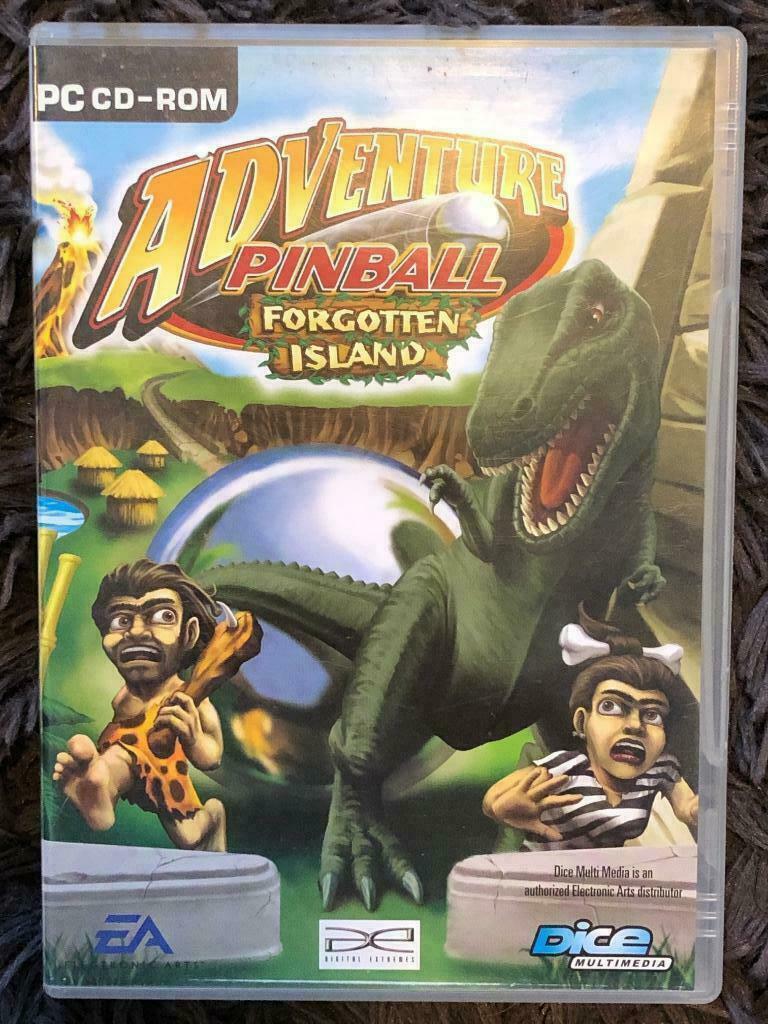 Adventure Pinball, Forgotten Island, 2 joueurs, Autres genres, Enlèvement, Utilisé
