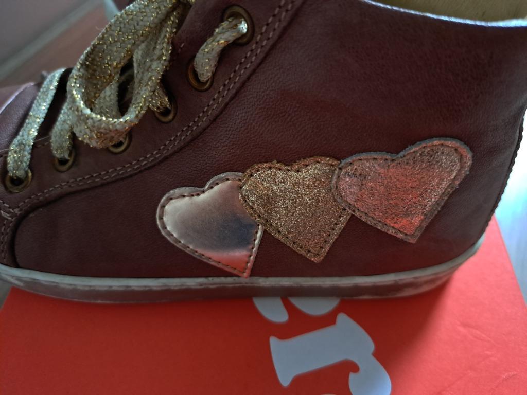Kickers meisjes hoge schoenen maat 32, Enlèvement ou Envoi, Kickers, Utilisé, Chaussures
