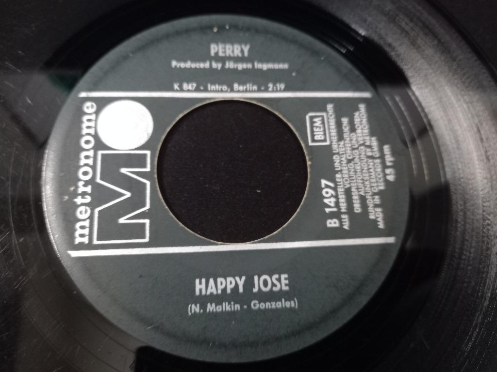 Perry – Happy Jose  / linda ' 7, Enlèvement ou Envoi, Utilisé, Pop