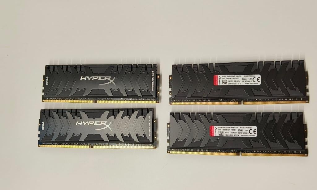 Kingston HyperX 64GB (4 x 16GB) DDR4-3600 CL17, Enlèvement ou Envoi, DDR4, Comme neuf, Desktop