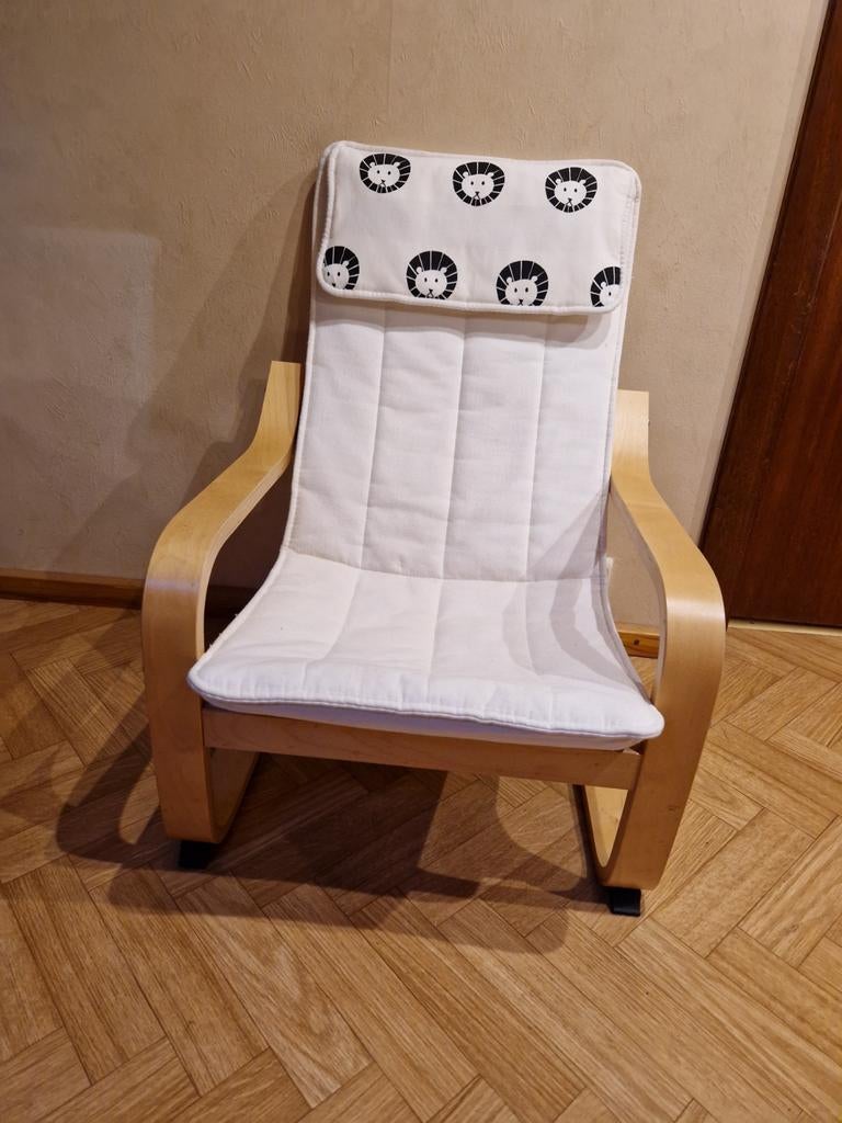 POÄNG Kinderfauteuil Ikea, kinderzeteltje, Ophalen