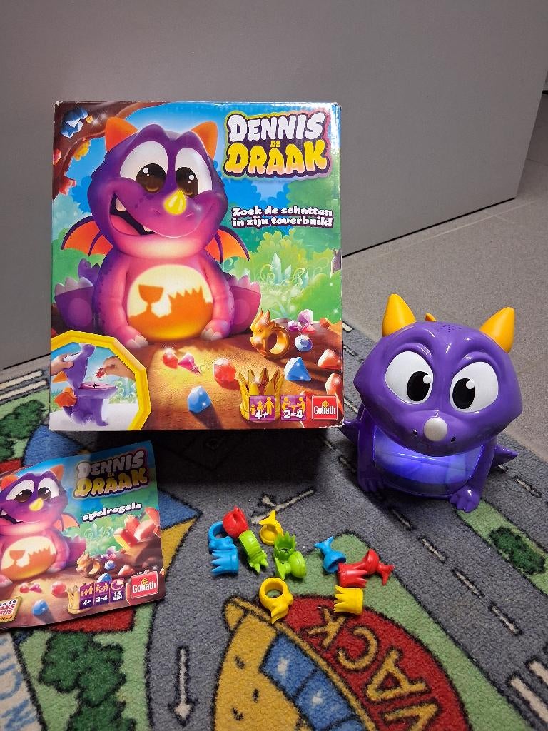 Dennis De draak, Hobby en Vrije tijd, Gezelschapsspellen | Overige, Ophalen, Gebruikt, Goliath