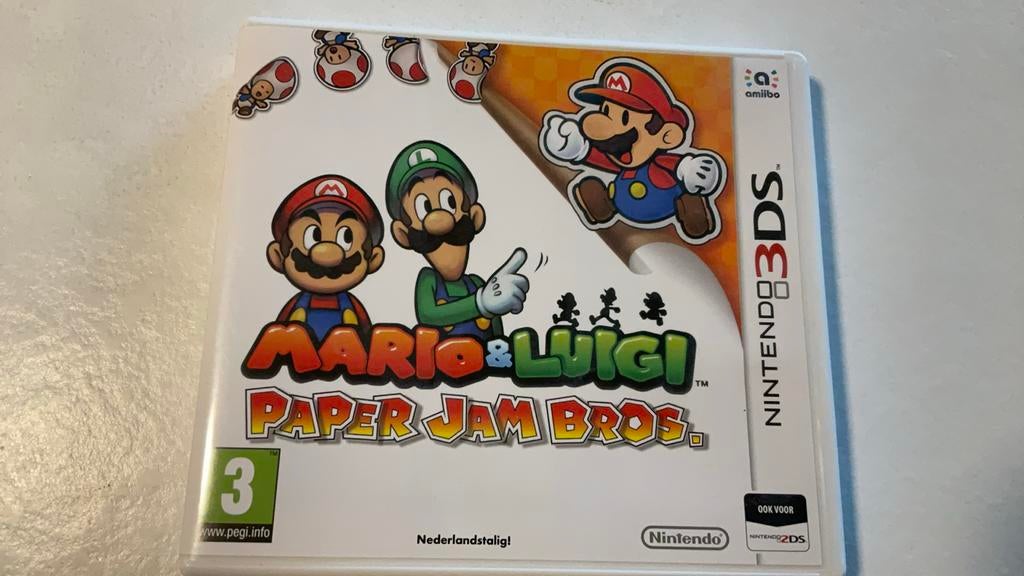 Mario & Luigi: Paper Jam Bros., 3DS, Enlèvement ou Envoi, 1 joueur, Comme neuf, Autres genres