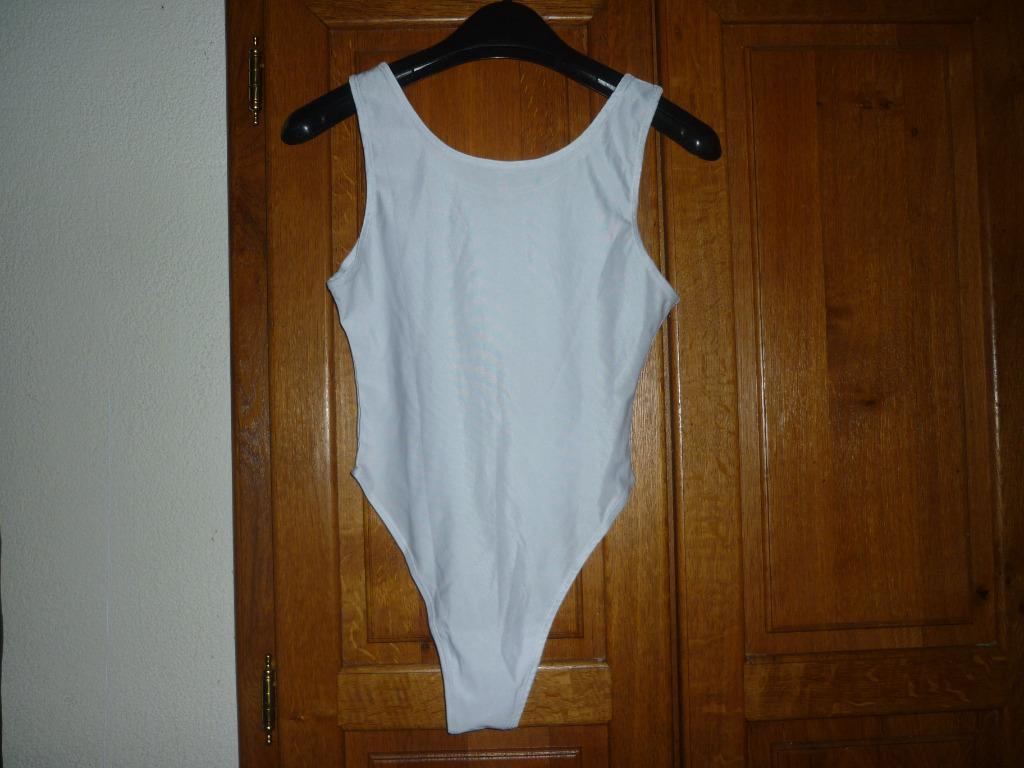 Zwempak, Kleding | Dames, Badmode en Zwemkleding, Verzenden, Zo goed als nieuw, Wit, Badpak
