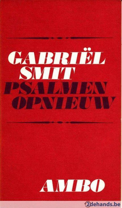 Gabriël Smit - Psalmen opnieuw - 1971 - Ambo, Boeken, Godsdienst en Theologie, Zo goed als nieuw, Christendom | Katholiek, Christendom | Protestants