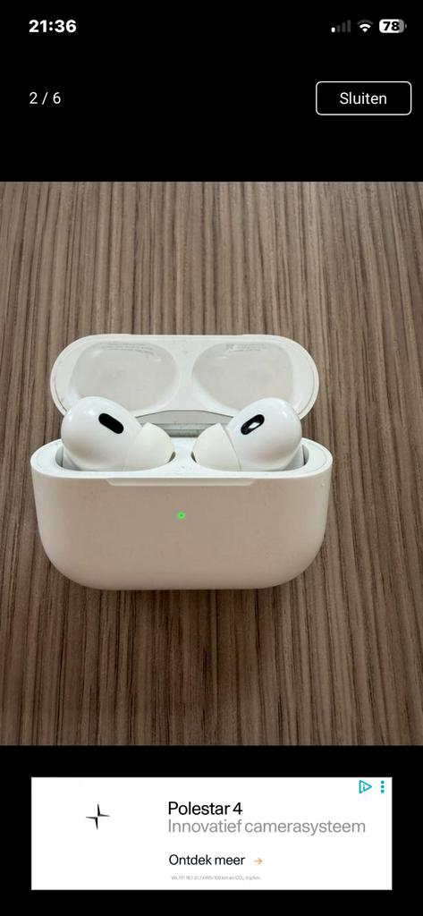 Apple AirPods Pro 2, Enlèvement, Comme neuf