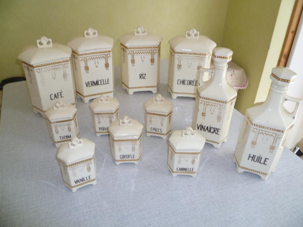 assortiment de pots à épices Vintage, Enlèvement ou Envoi