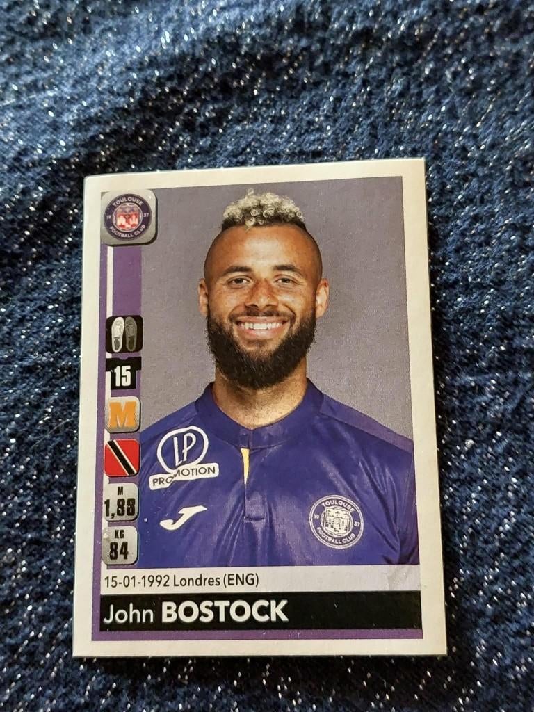 Panini/Sticker/John Bostock/Toulouse FC/Foot 2018-2019, Collections, Envoi, Neuf, Affiche, Image ou Autocollant