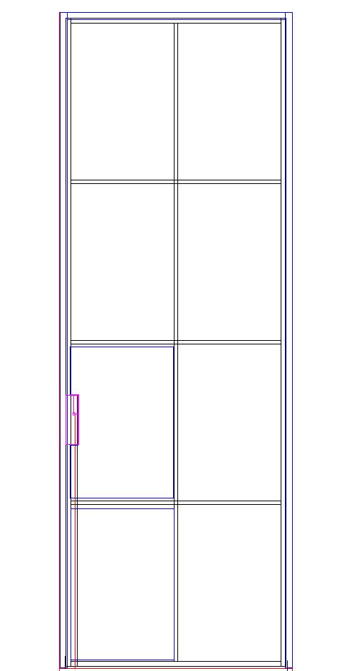 Veligheids glas / ruit voor gietijzeren deuren, Doe-het-zelf en Bouw, Glas en Ramen, Nieuw, Glasplaat, Minder dan 80 cm, Minder dan 80 cm
