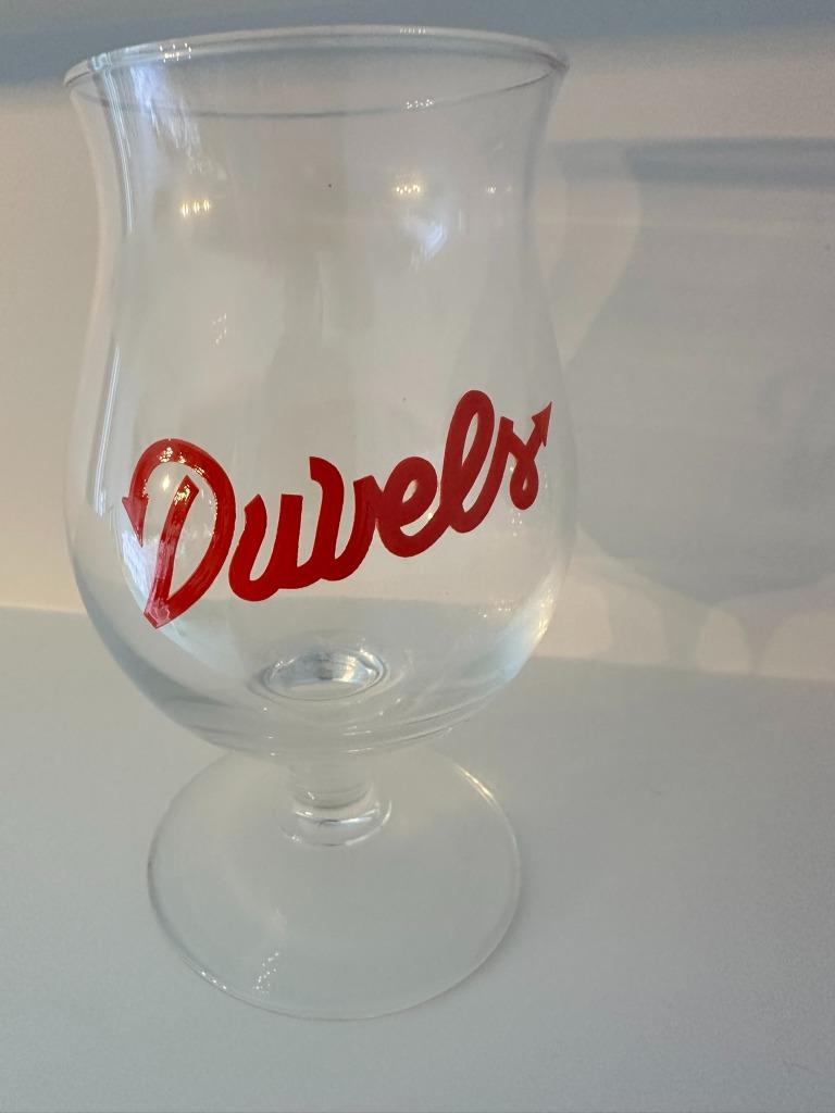 DUVEL DUVELS Glas – Nieuw en Ongebruikt!, Verzamelen, Ophalen of Verzenden, Nieuw, Bierglas