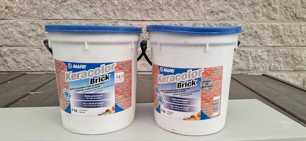 MAPEI KERACOLOR BRICK nr 112, Ophalen of Verzenden, Nieuw