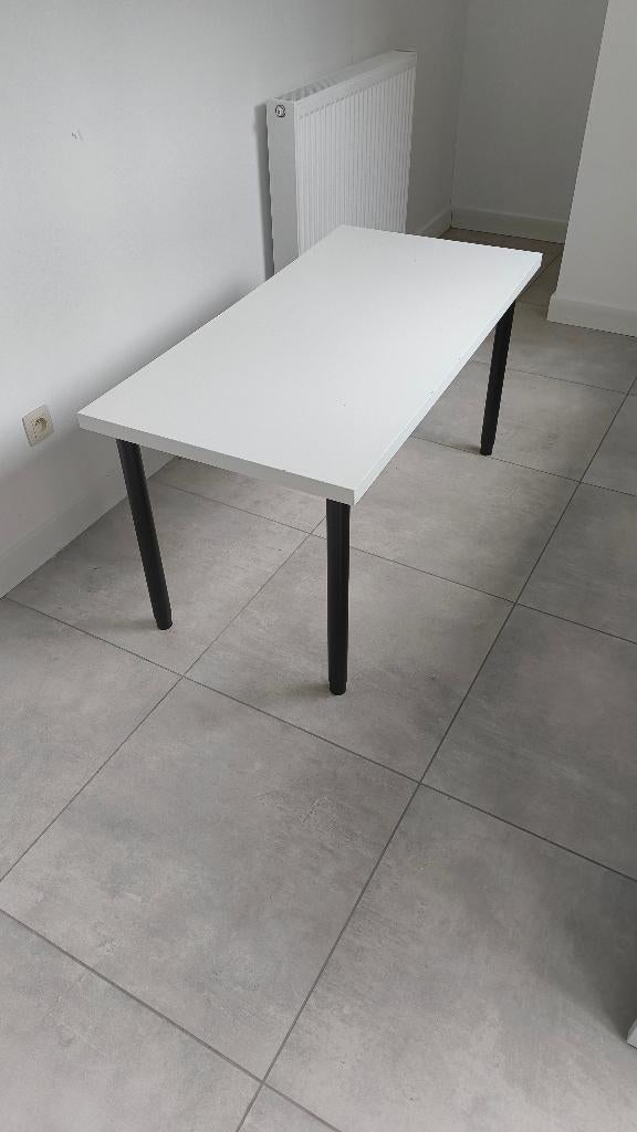 In hoogte verstelbare bijzettafel, Huis en Inrichting, Ophalen, Gebruikt, Simpel modern, 75 cm of meer