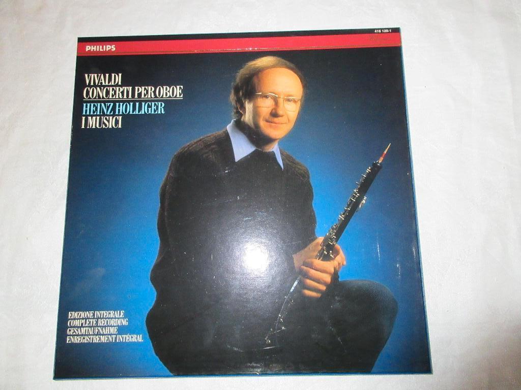 Compilation vinyle LP VIVALDI CONCERTI PER OBOE classic, Enlèvement